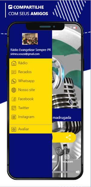 Rádio Evangelizar Sempre Screenshot 3