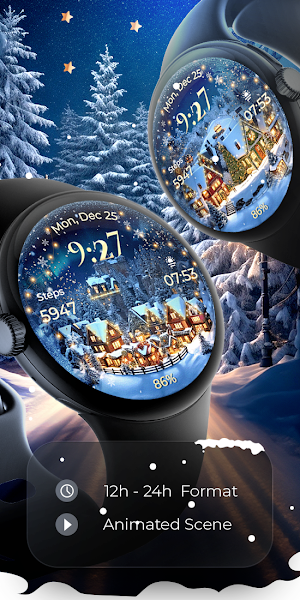 Animated North Pole Christmas Screenshot 2
