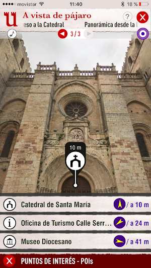 Visita SIGÜENZA y su Comarca. Guía Visual Android Screenshot 3