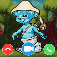 Smurf Cat Fake Call Game