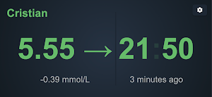 BloodSugar - Nightscout Client Screenshot 2