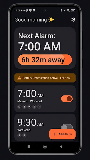 Wake IQ: Alarm & Wake Missions Screenshot 0