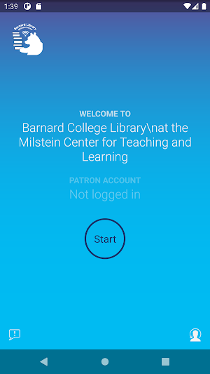 Barnard Library Self-Checkout Screenshot 0