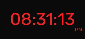 Big Digital Clock Screenshot 2