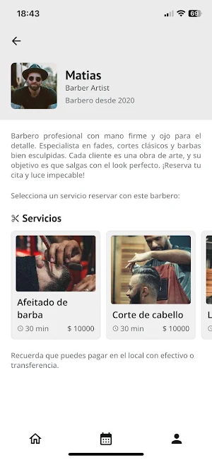 Real Barbería Screenshot 2
