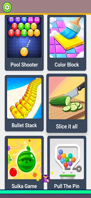 Offline Games Mini Games Relax Screenshot 1