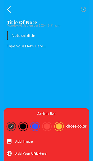 Personal Noteepad Screenshot 1