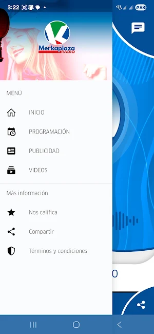 Merkaplaza Radio Screenshot 1