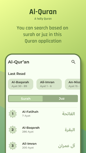My AL Qur'an Screenshot 2