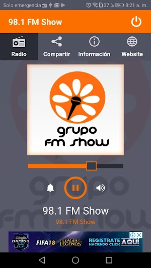 98.1 FM Show Screenshot 0