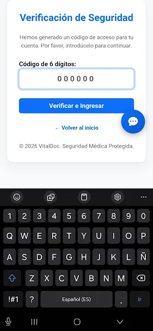 Vitaldoc: Salud y Telemedicina Screenshot 2