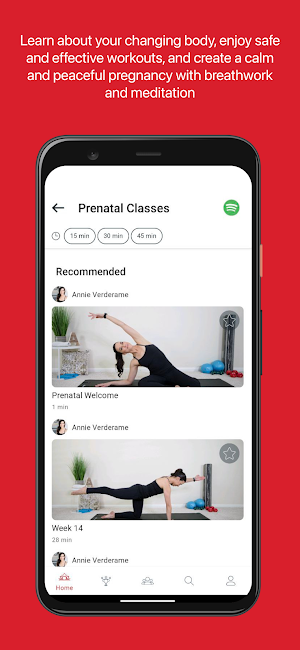 Pilates for Pregnancy Screenshot 2