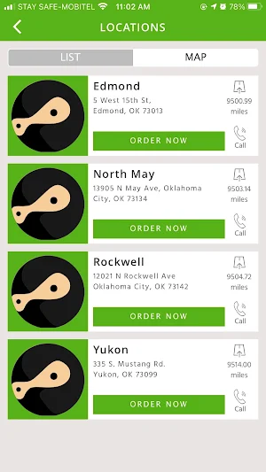 Nhinja Sushi & Wok Screenshot 1