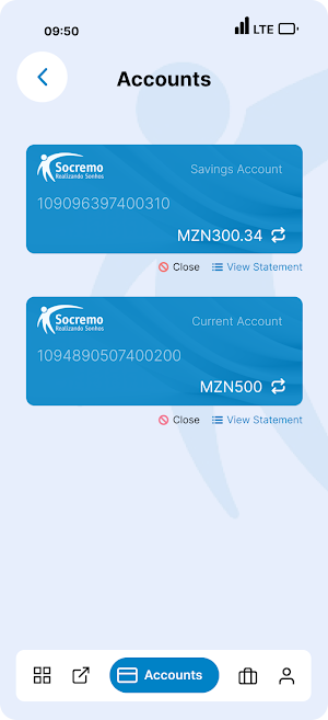 Socremo Mobile Banking Screenshot 3