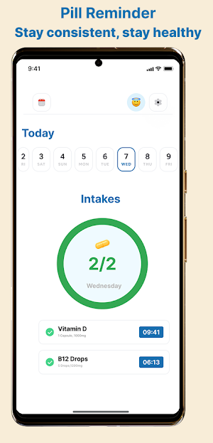 Pill & medicine reminder Screenshot 2