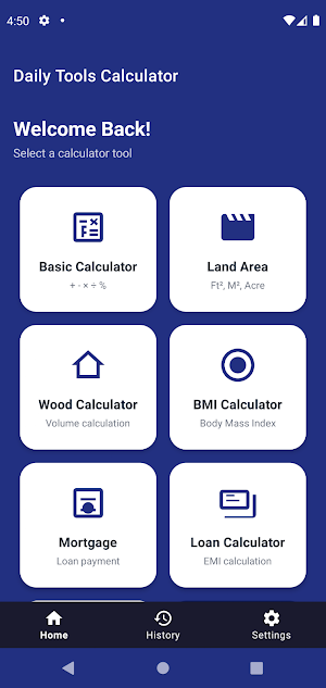 Easy Math Calculator Screenshot 0