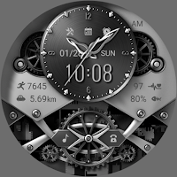 ZKin Watch Face Silver Key
