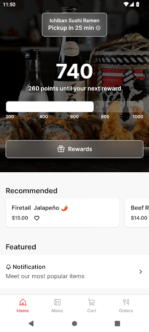 Ichiban Japanese Cuisine Screenshot 0