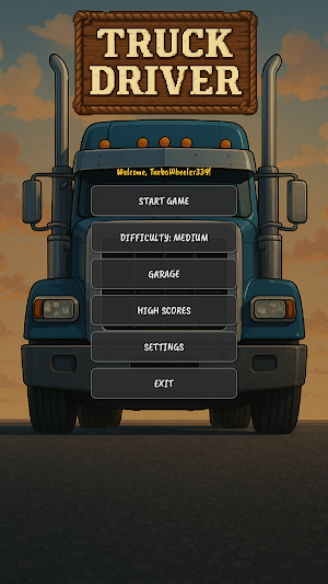 Truck Driver: Traffic Rush Screenshot 0