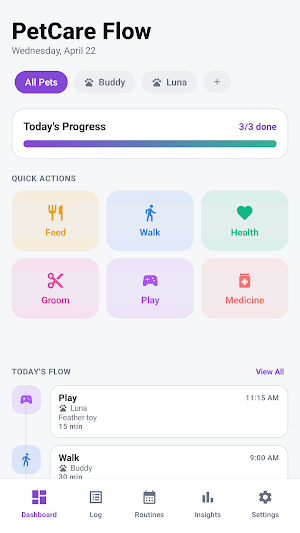 PetCare Flow Screenshot 3