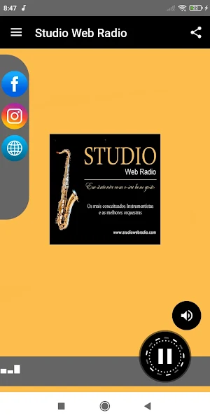 Studio Web Radio Screenshot 1