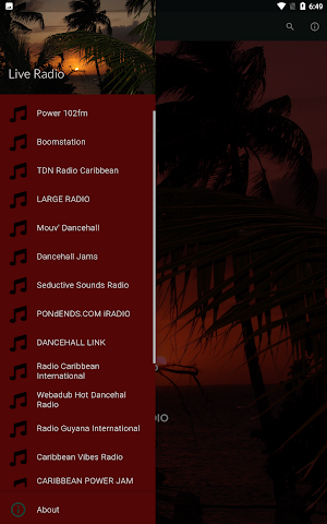 Caribbean Radios Live Screenshot 1