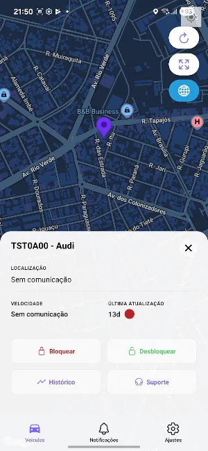 Localizo Sempre - Rastreamento Screenshot 1