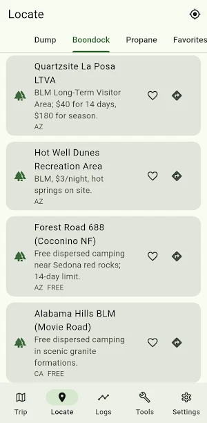 RV & VAN LIFE COMMAND Screenshot 2