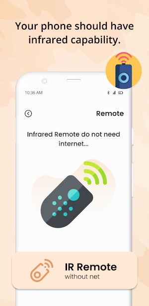 Smart Remote Control Sharp TV Screenshot 0