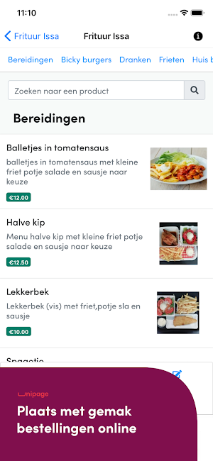 Frituur Issa Screenshot 1