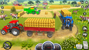 Indian Tractor Driving Games Screenshot 1