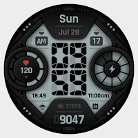 Mechanical LCD Watch Face