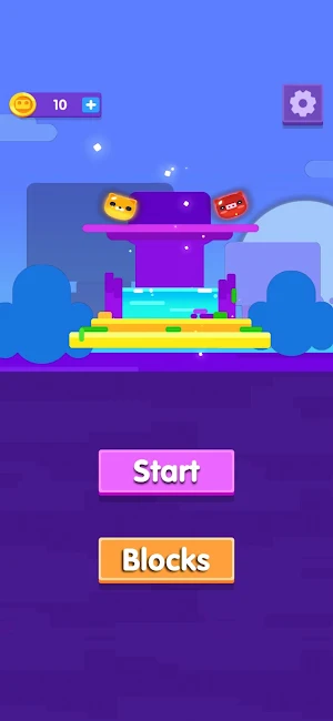 Cat Blocks Blast - Cubes Crush Screenshot 0
