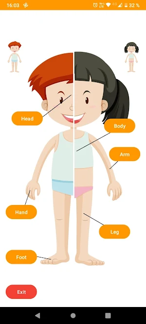 PictHumanBody Screenshot 0