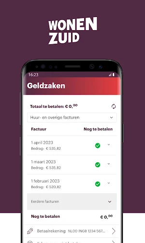 Wonen Zuid tenants Screenshot 1
