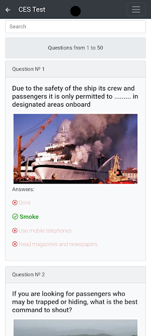 Non-RORO passenger CHaS Supp Screenshot 1