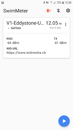 SwimMeter Screenshot 0