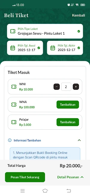 Ayo Ke Taman Nasional Screenshot 3