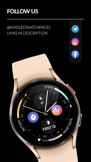 Awf Dash Analog - watch face Screenshot 2