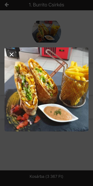 Mexican food gyorsétterem Screenshot 3
