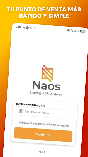 Naos POS Screenshot 0