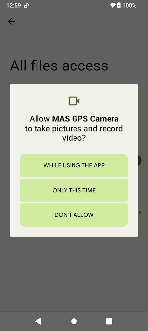 MAS GPS CAMERA Screenshot 1