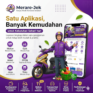 Merare-Jek - Ojek & Delivery Screenshot 0