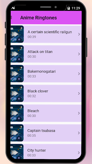 Anime Ringtones Screenshot 0