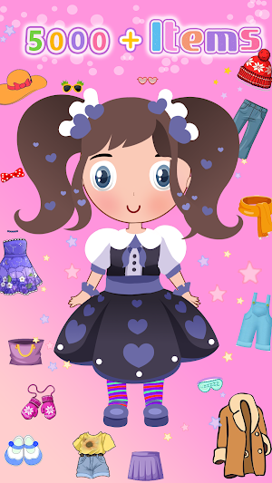 Chibi Dolls Dress up Game Screenshot 2
