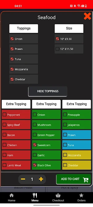 Crewkerne Kebab Pizza House Screenshot 1
