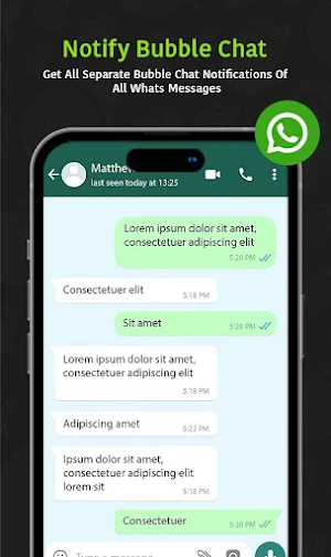 Bubble Chat - Bubble Message Screenshot 3