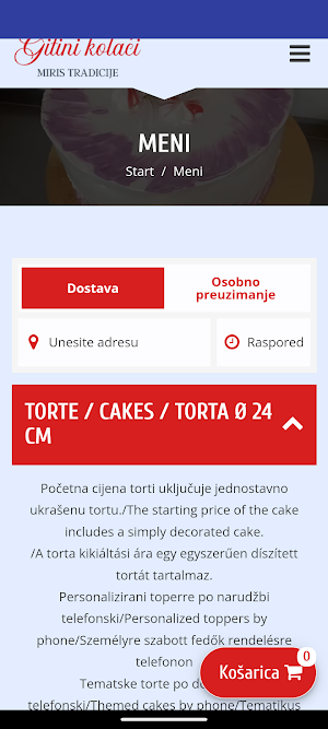 Gitini Kolači Screenshot 0