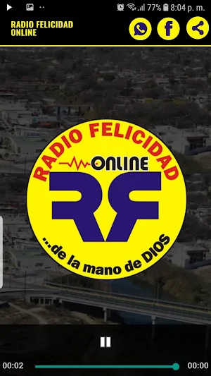 Radio Felicidad Online Screenshot 1
