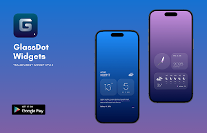 GlassDot Widgets For KWGT Screenshot 0